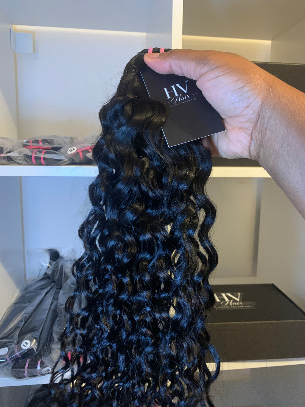 100% Virgin Human Hair Water Curls Bundles (10–30") | HERVANITY