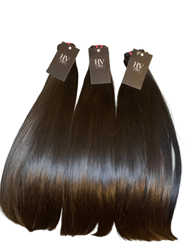 100% Virgin Human Hair Straight Bundle Deal (2 or 3 Bundles) | HERVANITY