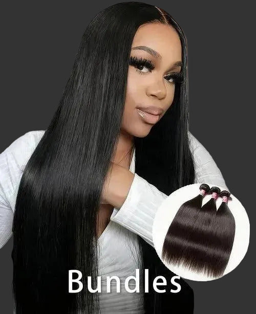 Silky Straight Bundles (14-30 inches)