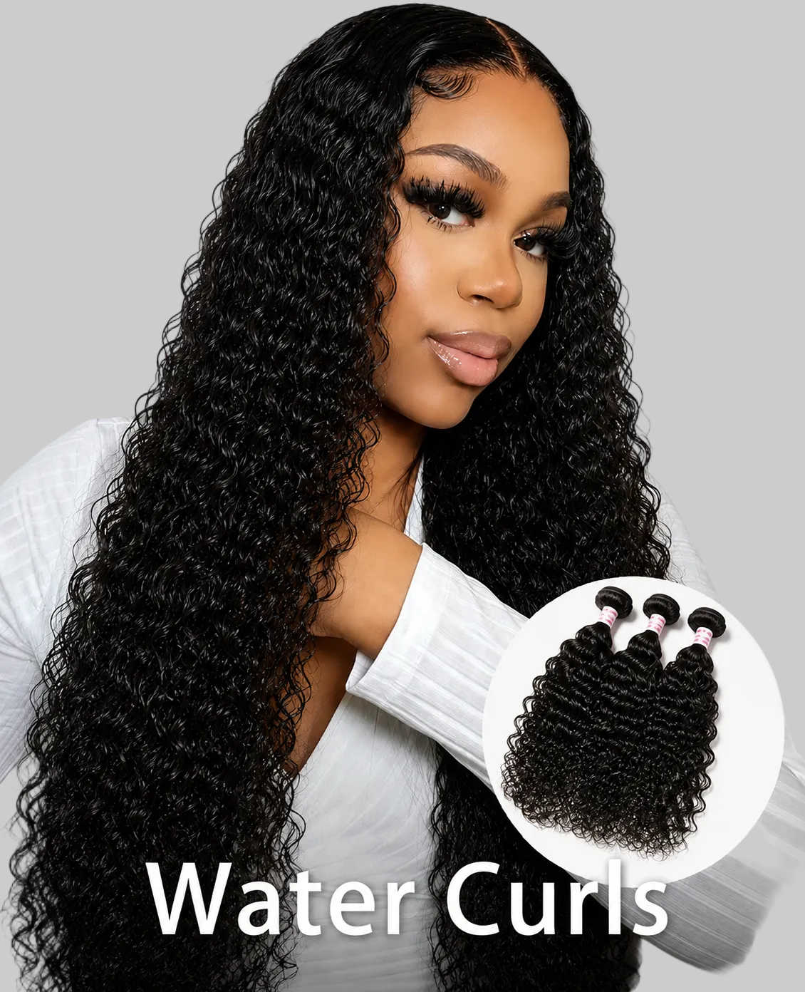 Water/Italian Curls Bundles (14-30 inches)